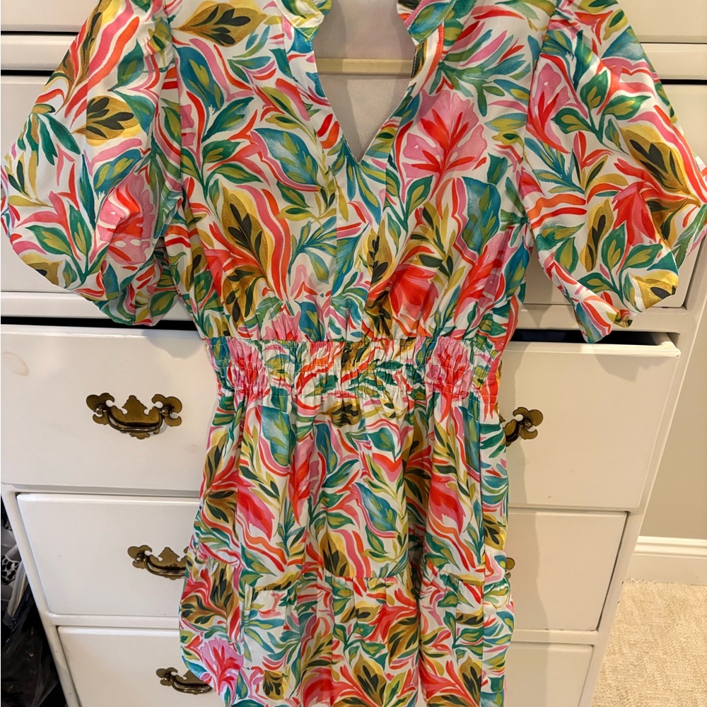 THML Multicolor Floral Dress